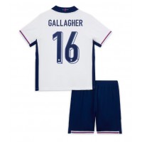 Dres Anglicko Conor Gallagher #16 Domáci pre deti ME 2024 Krátky Rukáv (+ trenírky)